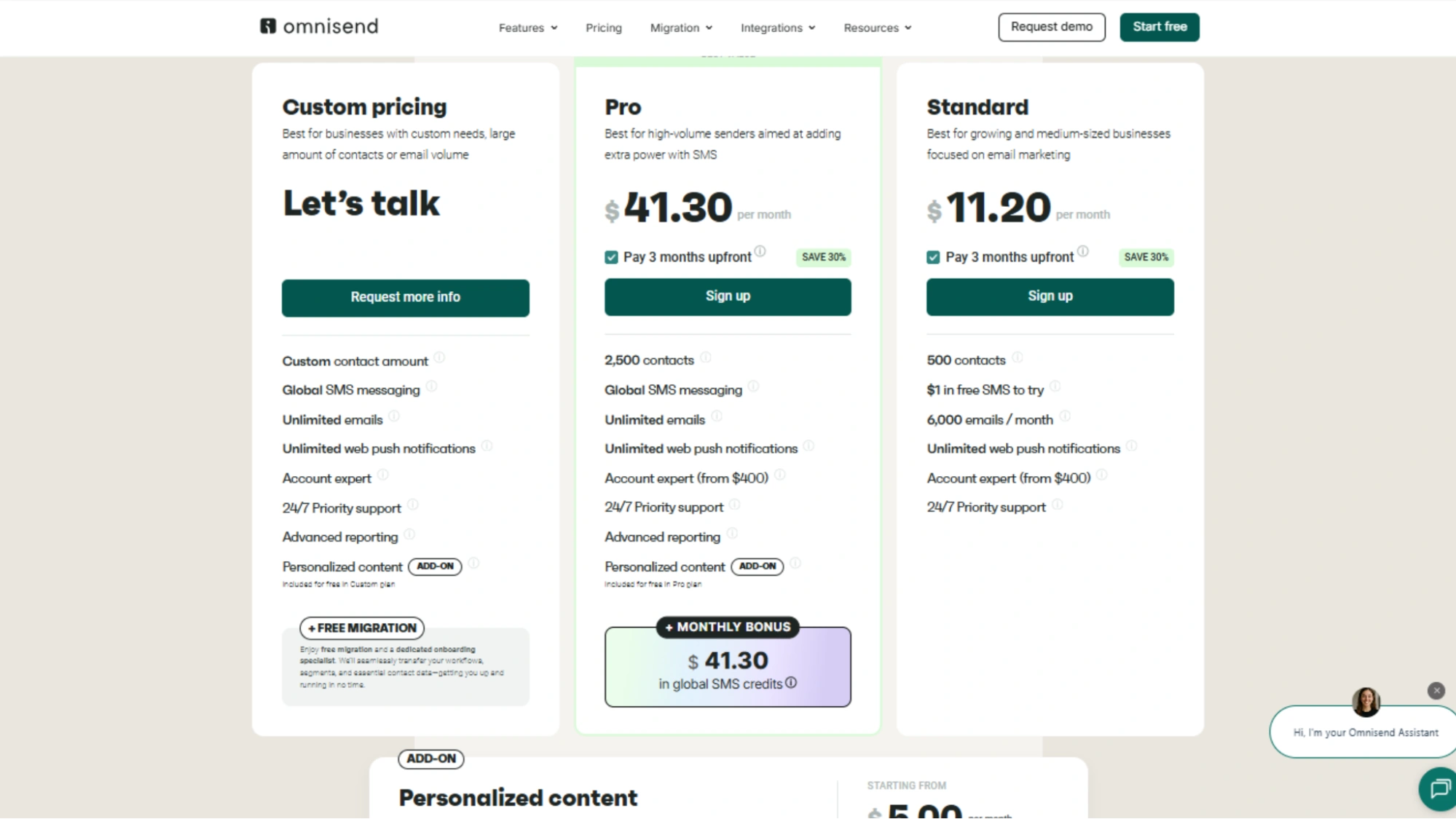 Omnisend Pricing Review omnisend-pricing-review