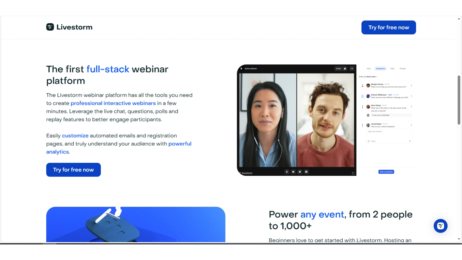 Livestorm Telehealth