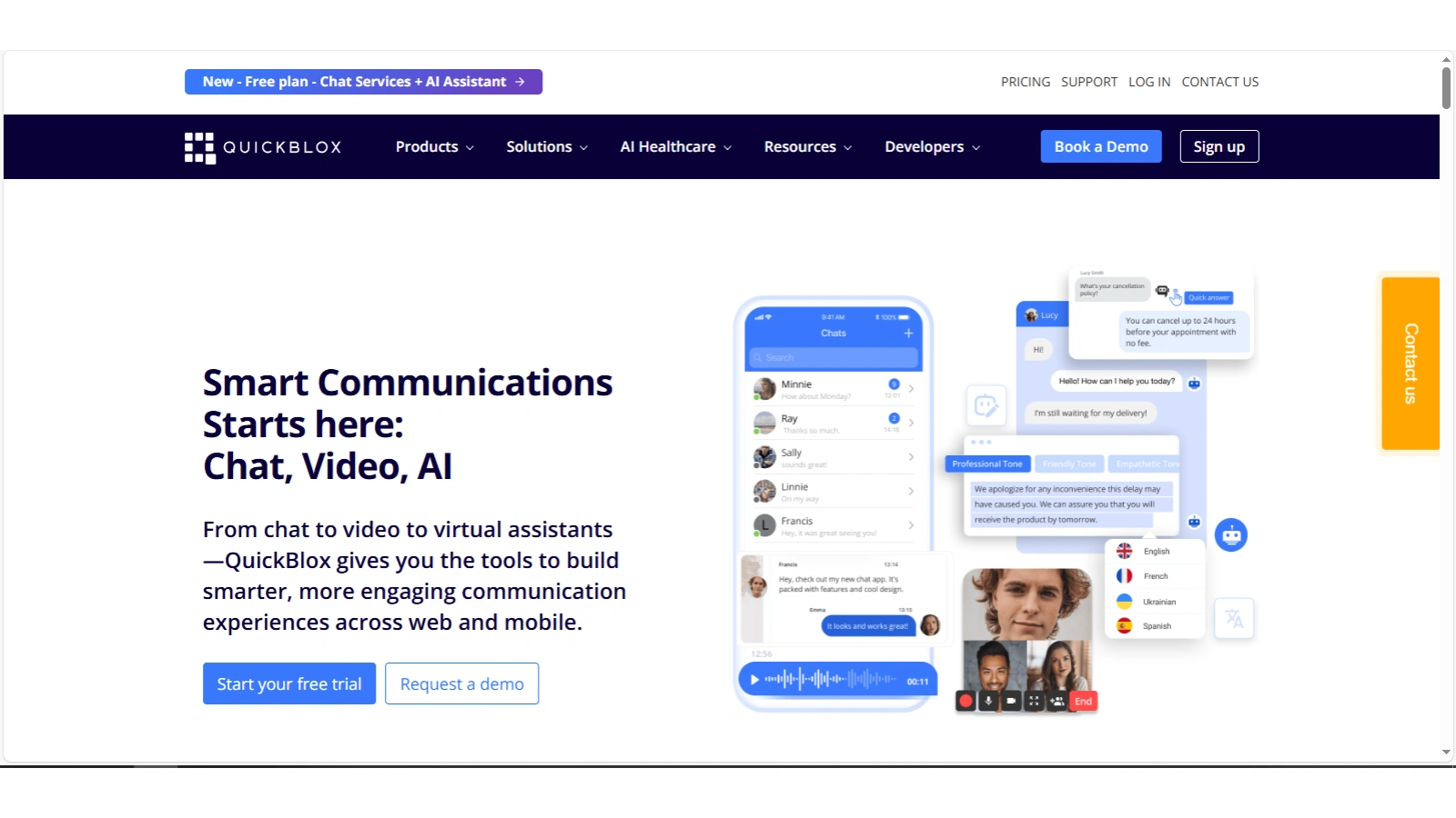 QuickBlox Telehealth