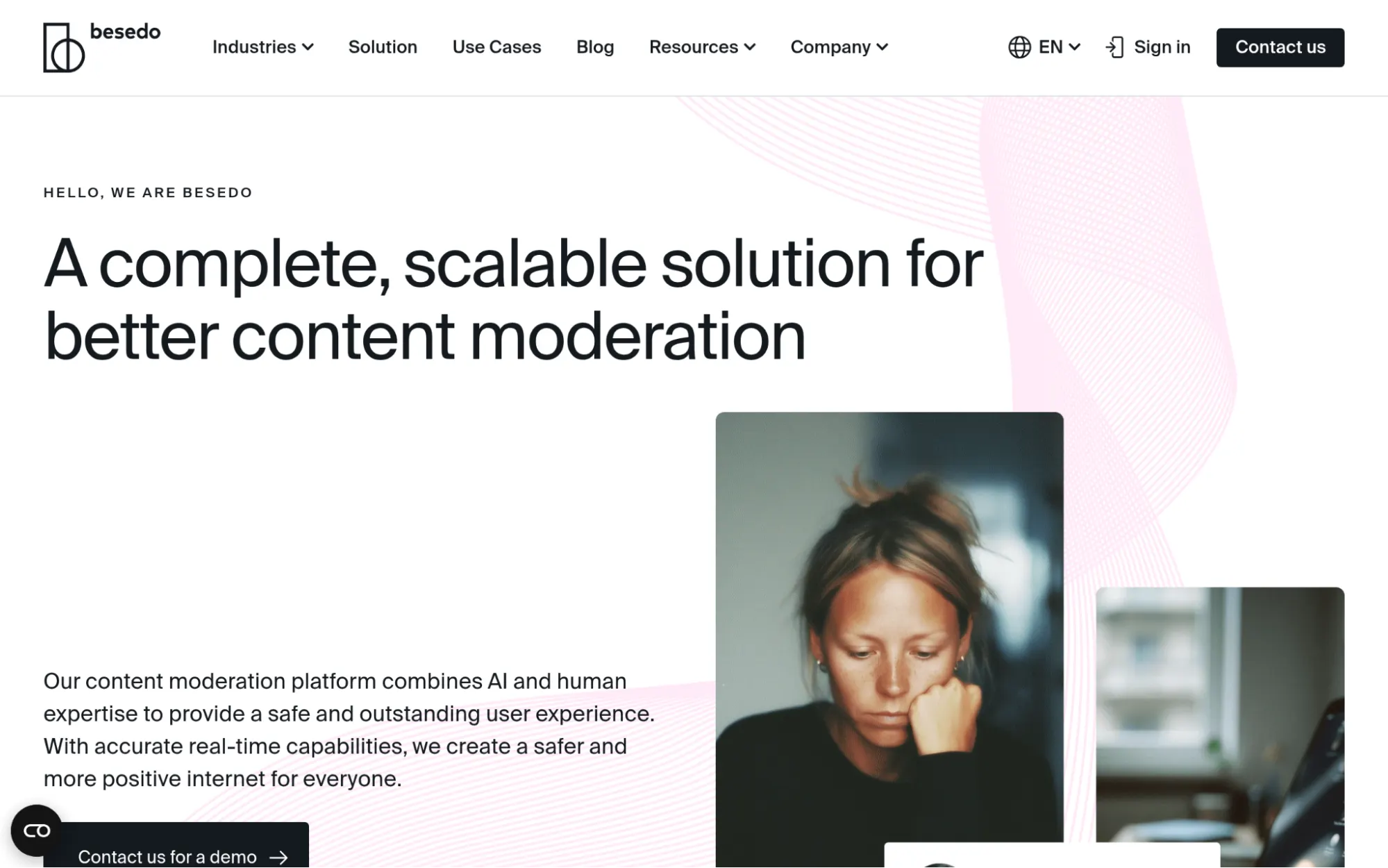 Enterprise Content besedo-best-for-enterprise-content-moderation-and-user-generated-content-platforms
