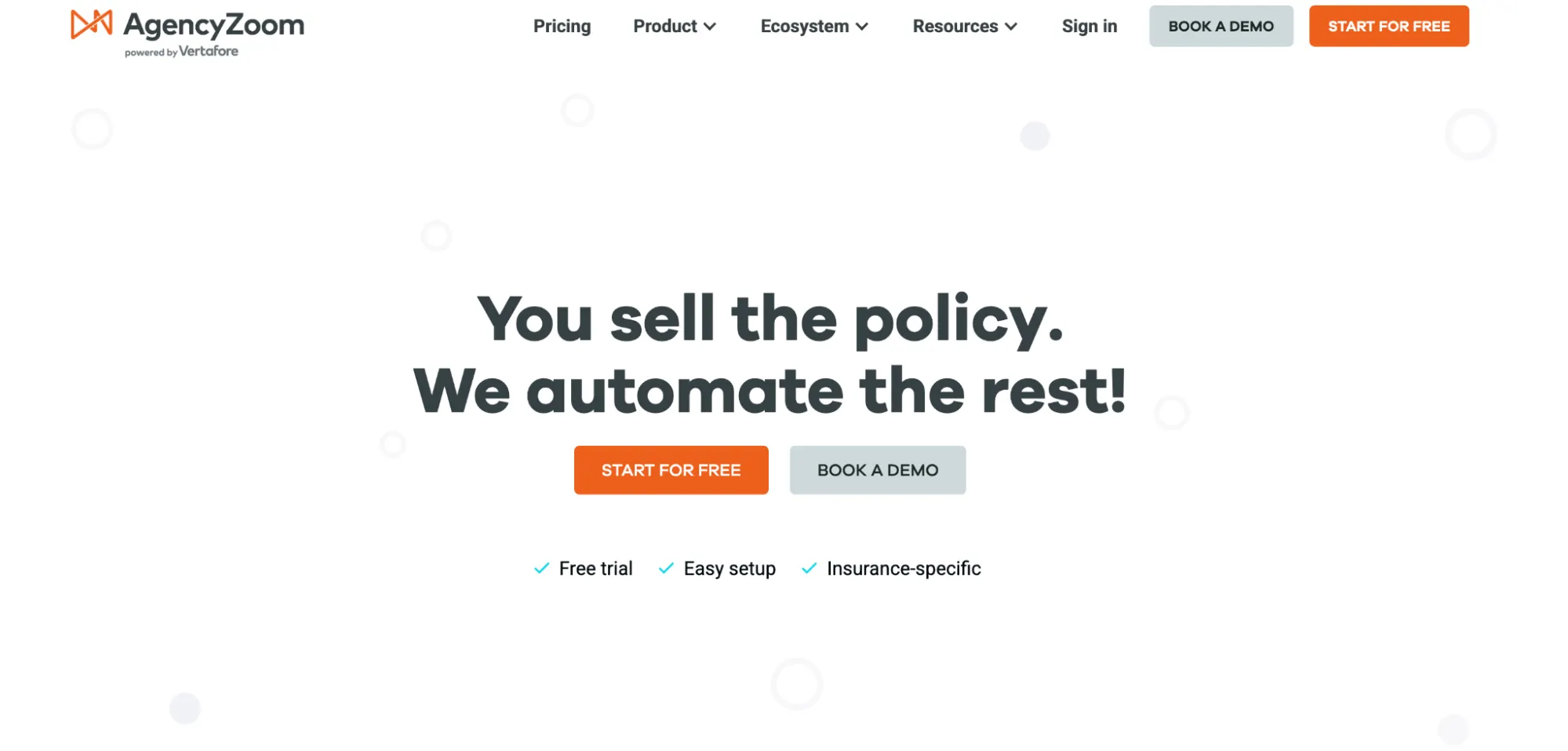 AgencyZoom customer-relationship-management-agencyzoom