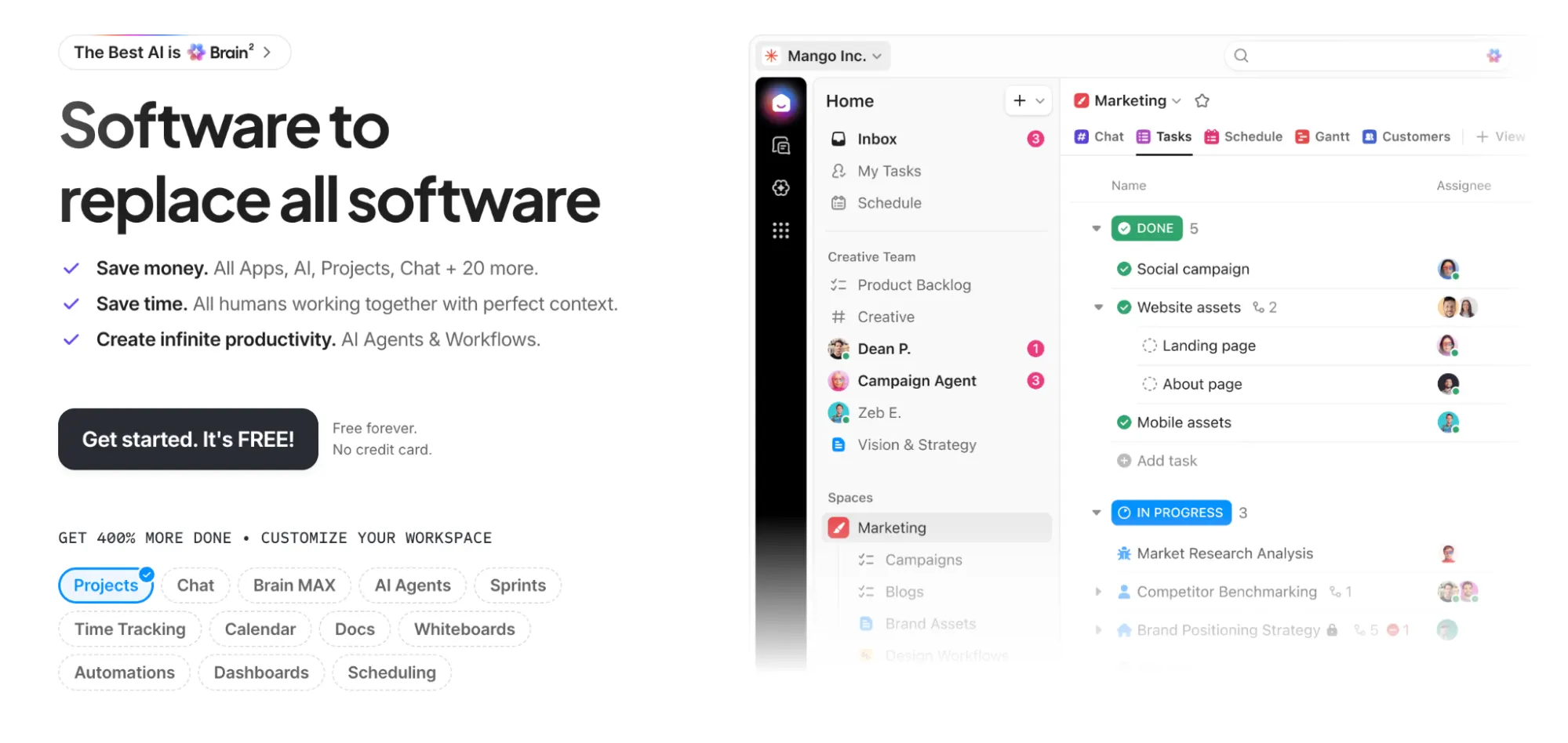 ClickUp project-and-workflow-management-clickup